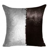 Подушка хамелеон 40Х40 черная